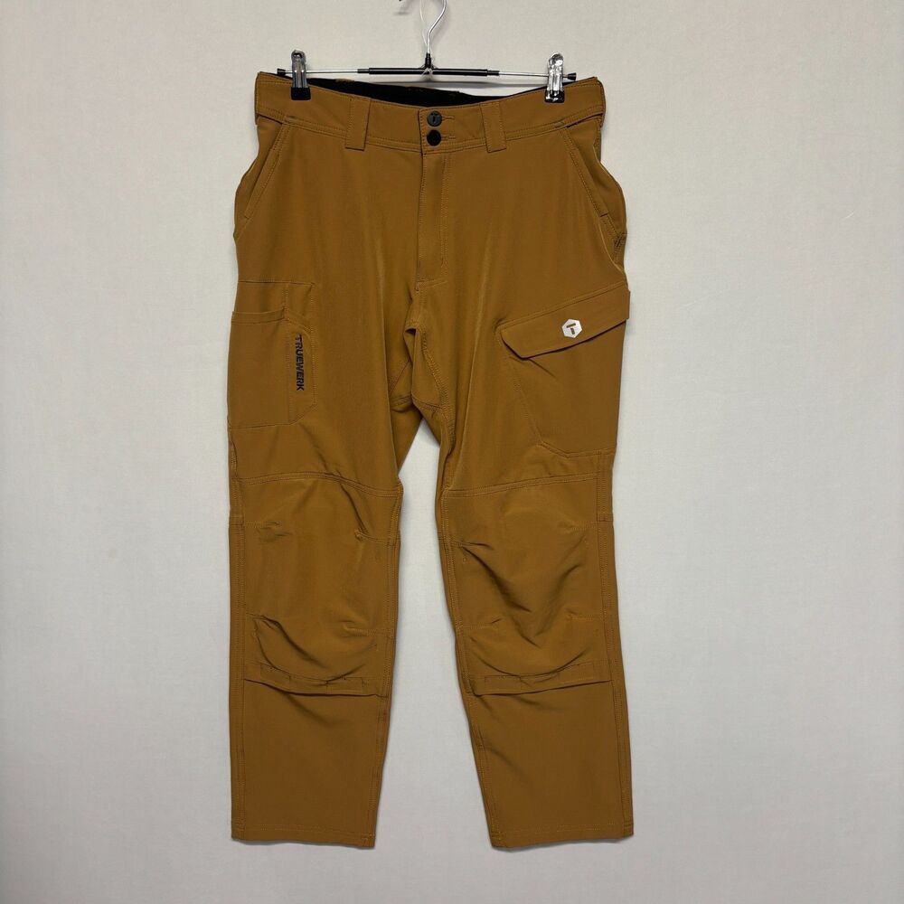 Truewerk Men XP WerkPant Werk Pants Size 34x30 Cargo Work D124 -17